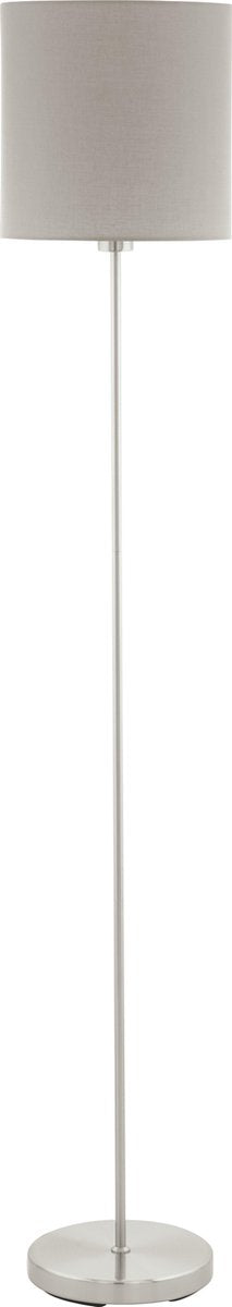 Eglo Pasteri Stehleuchte – E27 – 157,5 cm – Grau-Taupe