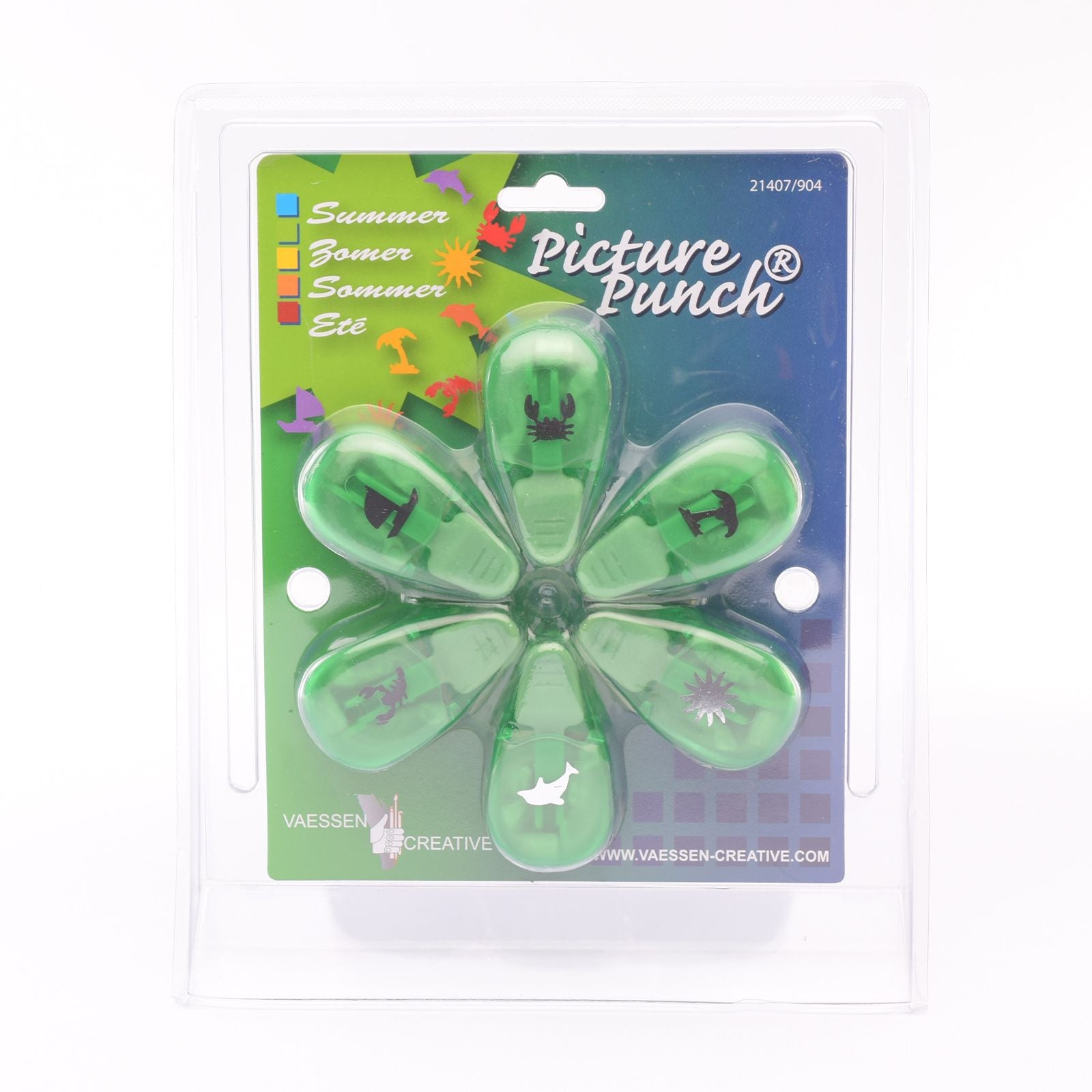 Vaessen creative • Figurenstanzer-Set Sommer 6-tlg.