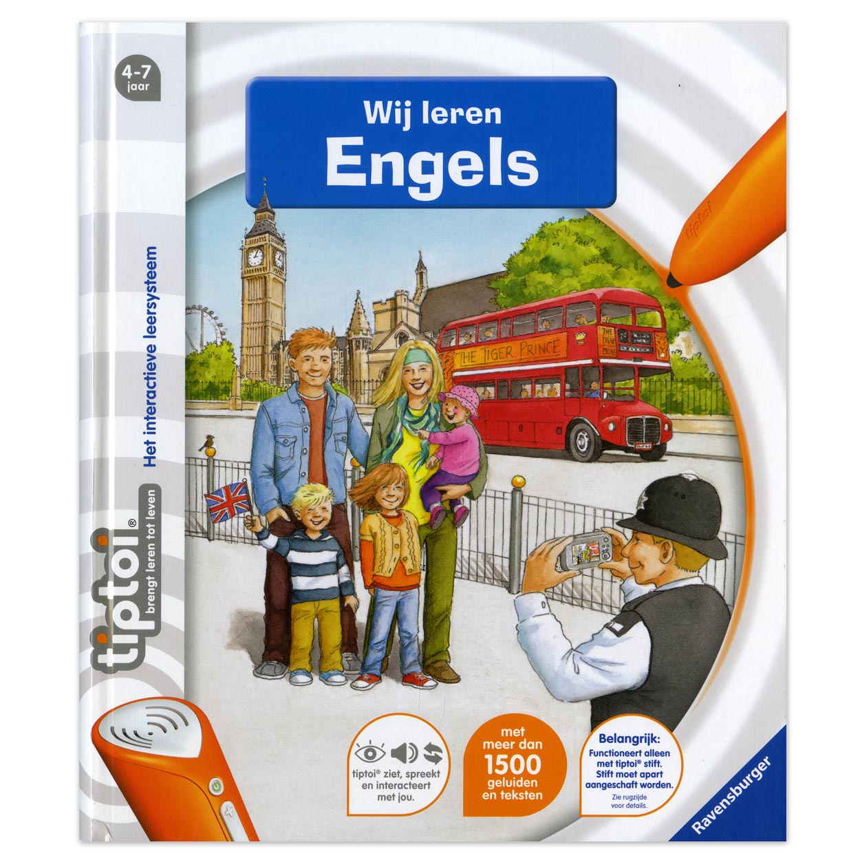 Ravensburger Tiptoi Buch Wir lernen Englisch