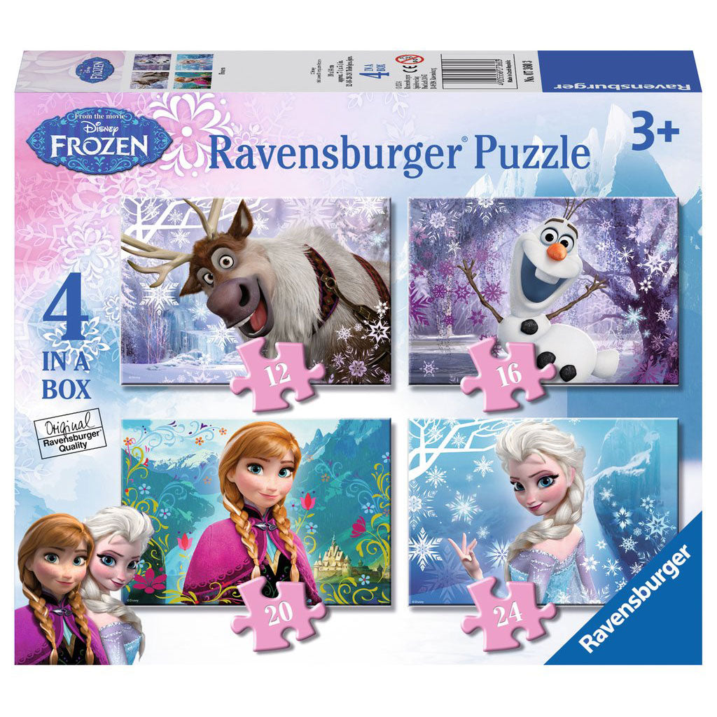 Ravensburger - gefrorenes Puzzle - Gefroren 4in1