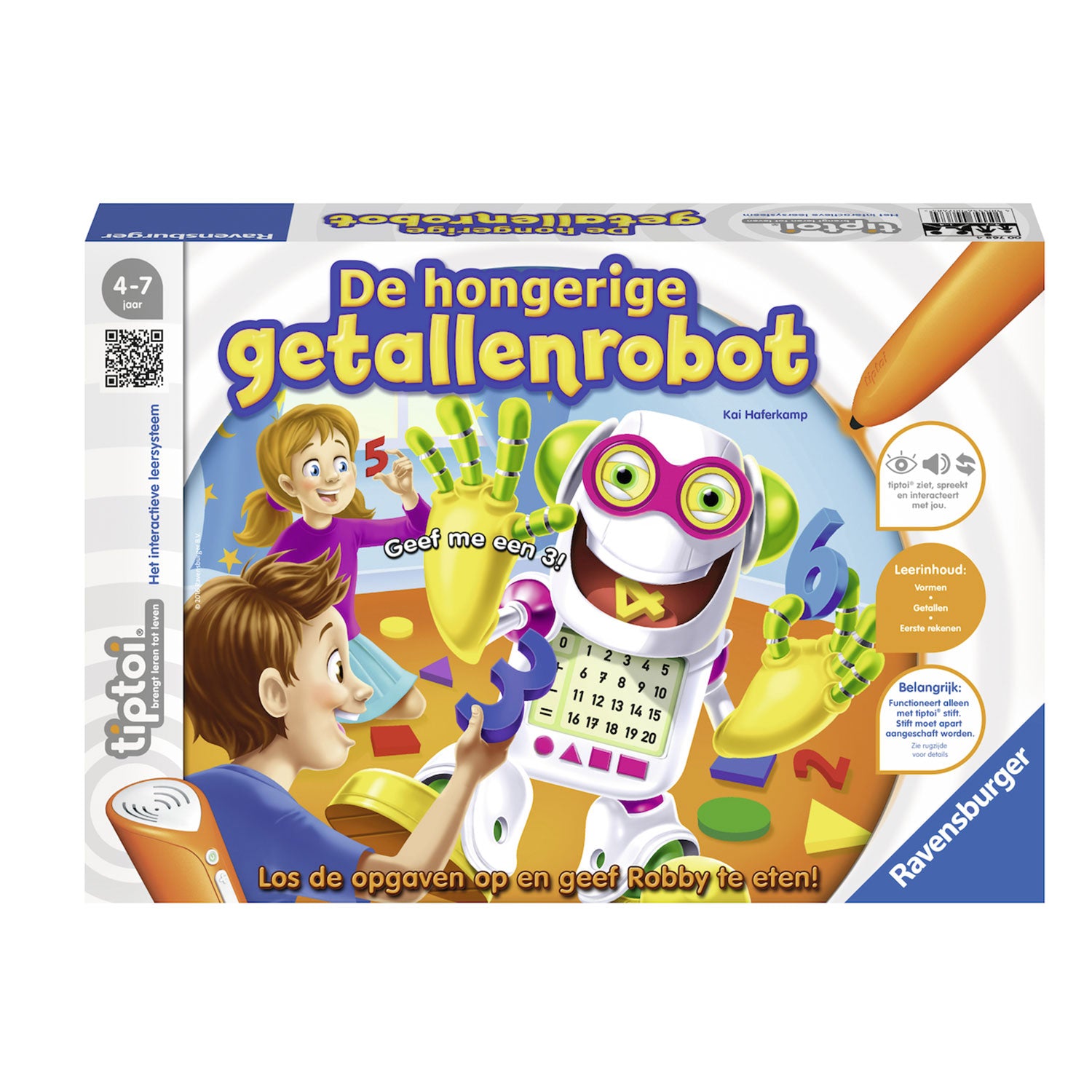 Ravensburger Tiptoi der hungrige Zahlenroboter