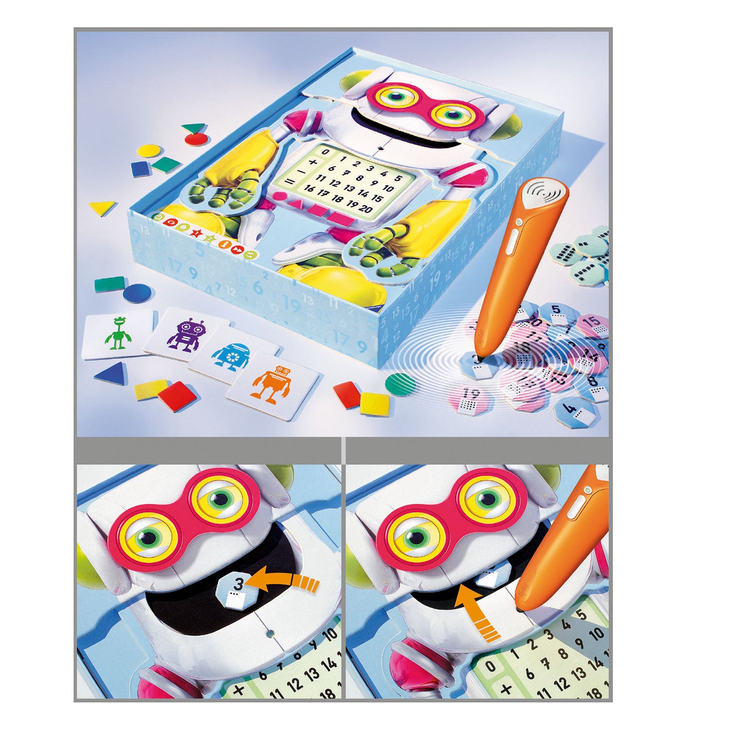 Ravensburger Tiptoi der hungrige Zahlenroboter