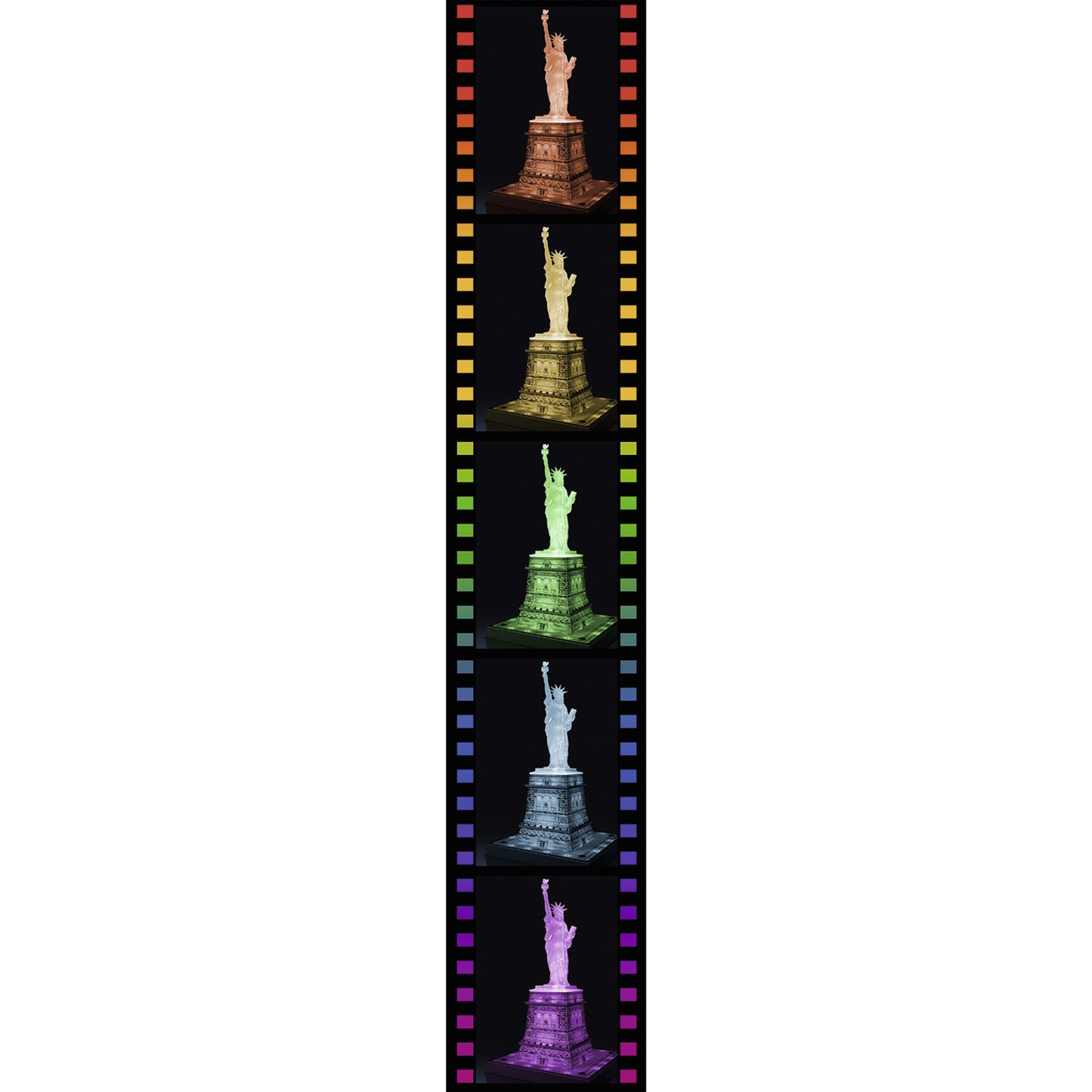 Ravensburger - 3D -Puzzle - Statue der Freiheit Nachtausgabe
