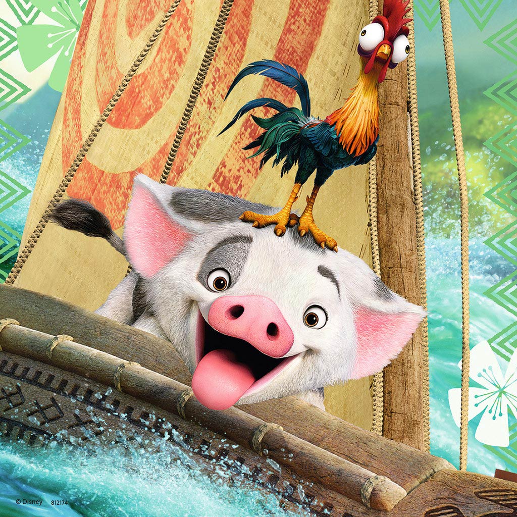 Ravensburger Disney Vaianas Entdeckungsreise, 3x49tlg.