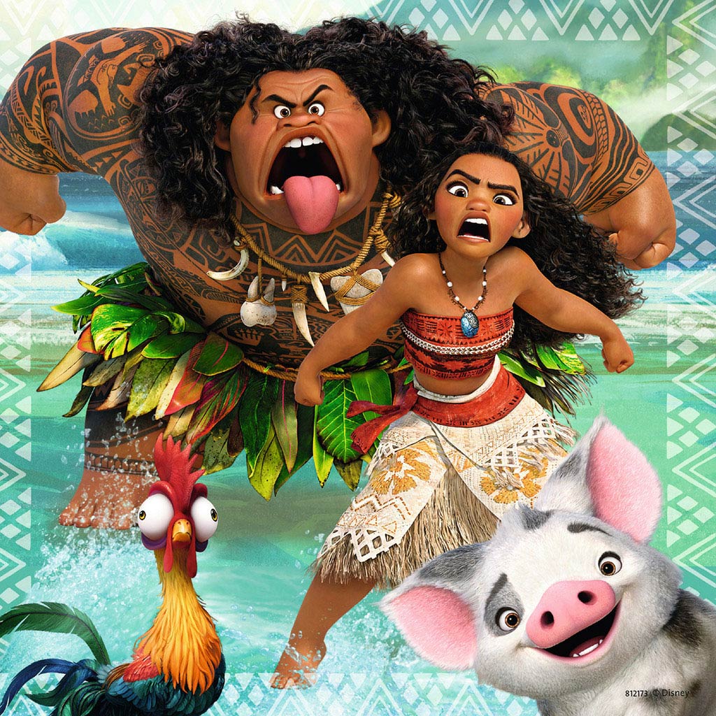 Ravensburger Disney Vaianas Entdeckungsreise, 3x49tlg.