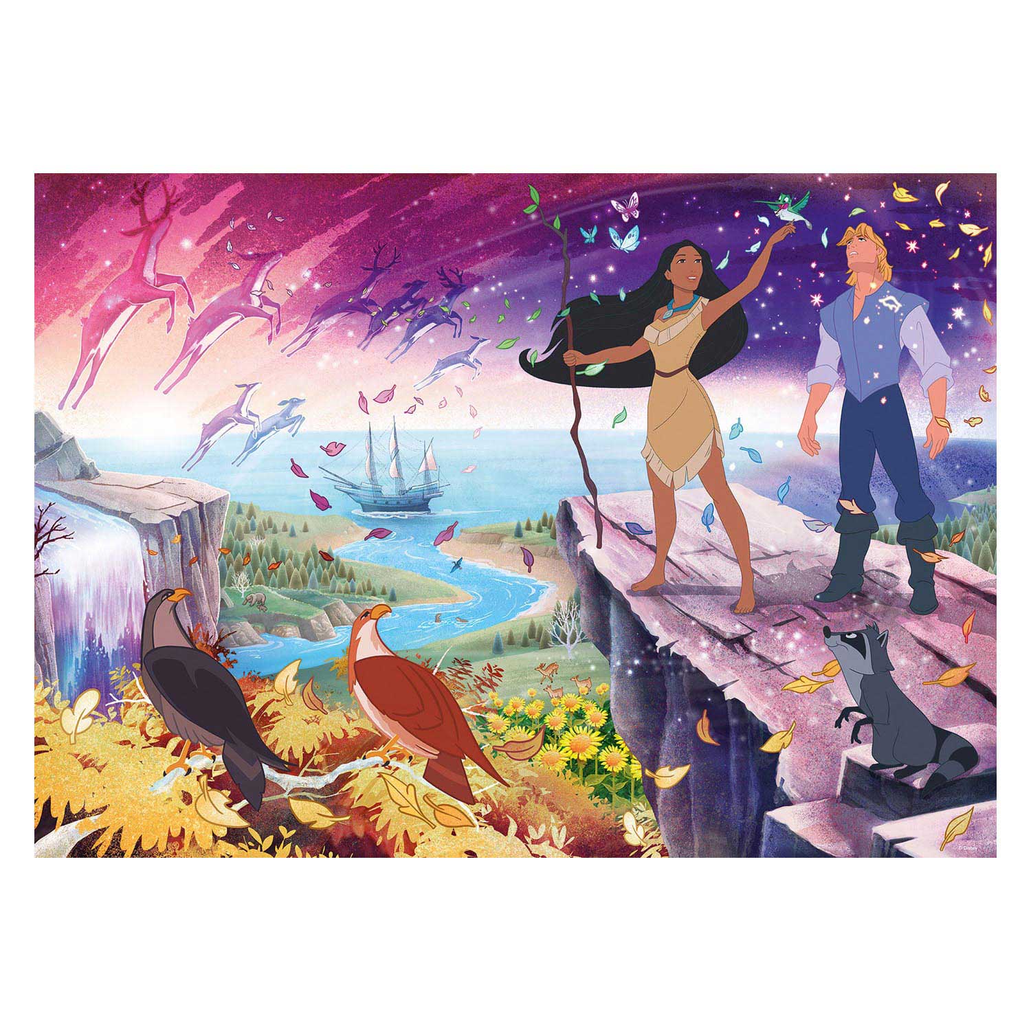Beinpuzzle Disney Pocahontas, 1000st.