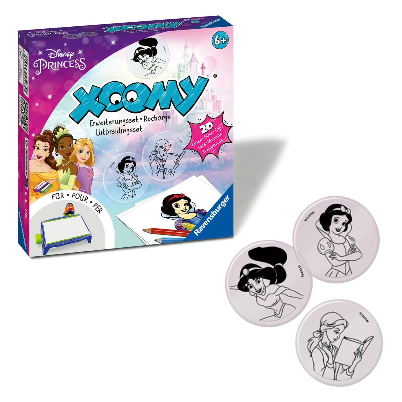 Ravensburger Xoomy Nachfüllpackung - Disney Prinzessin