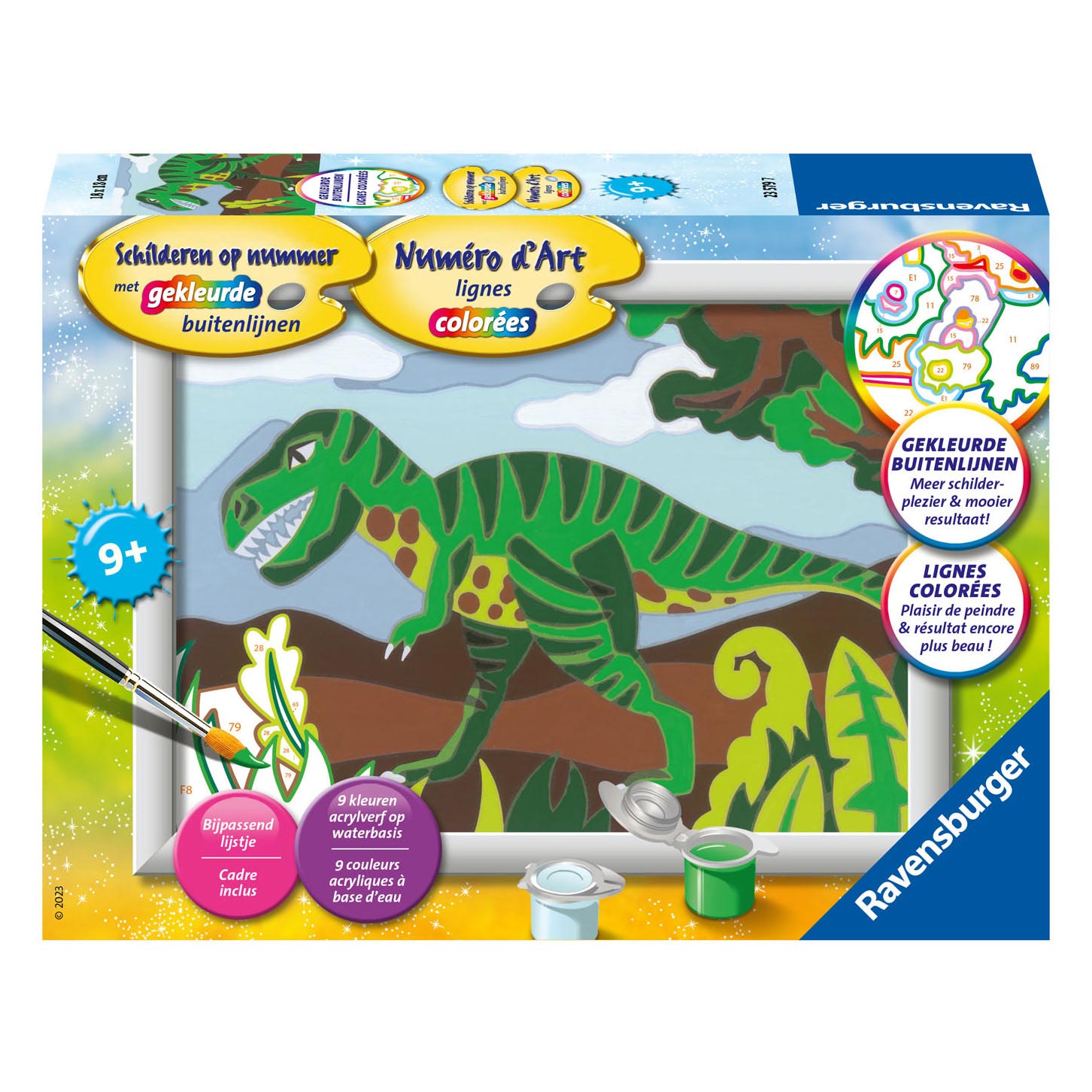 Ravensburger Gemälde nach Nummer - Dino