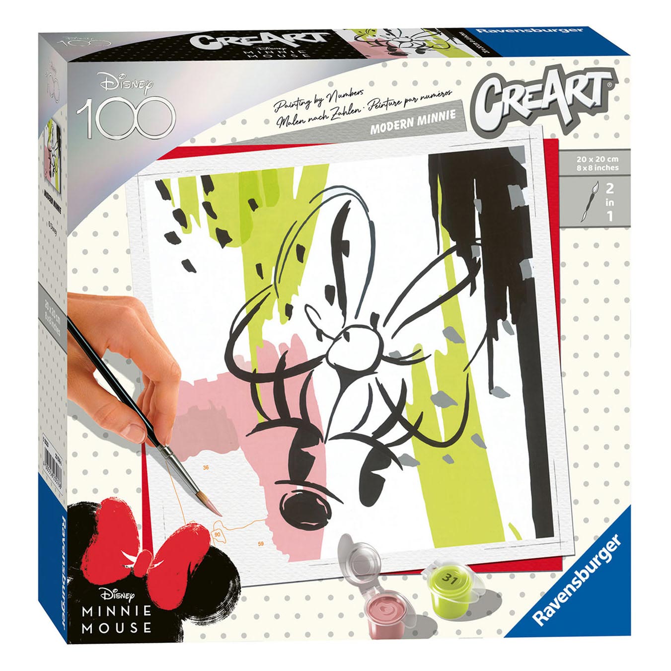 Ravensburger Creart - Disney 100 Jahre Minnie Mouse 3