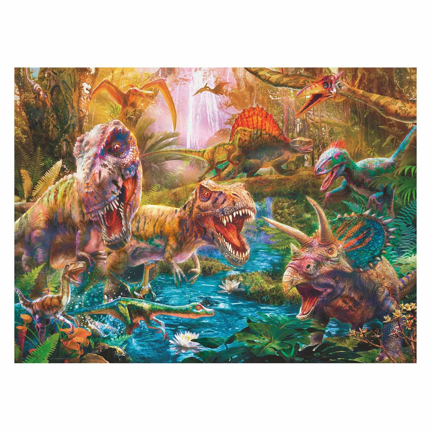 Ravensburger - Puzzle Dinosaurier 150 Teile xxl