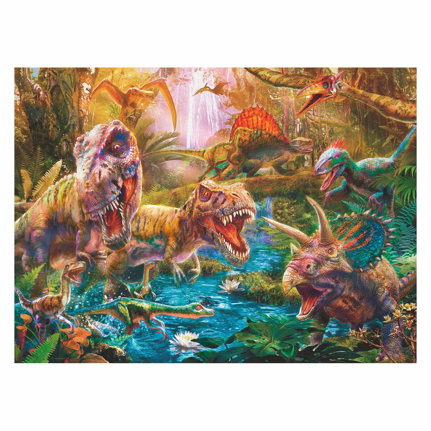 Ravensburger - Puzzle Dinosaurier 150 Teile xxl
