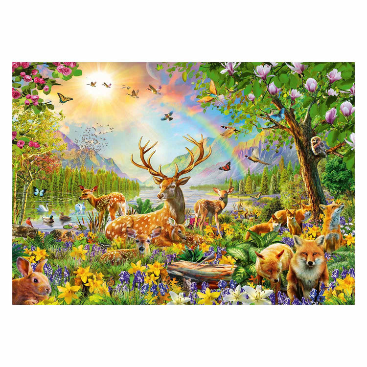 Ravensburger - Puzzle Schöne Hirschfamilie 200 Stück xxl