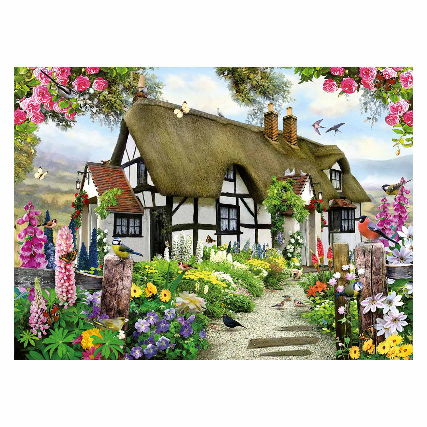Ravensburger - Puzzle Idyllic Cottage 500st.