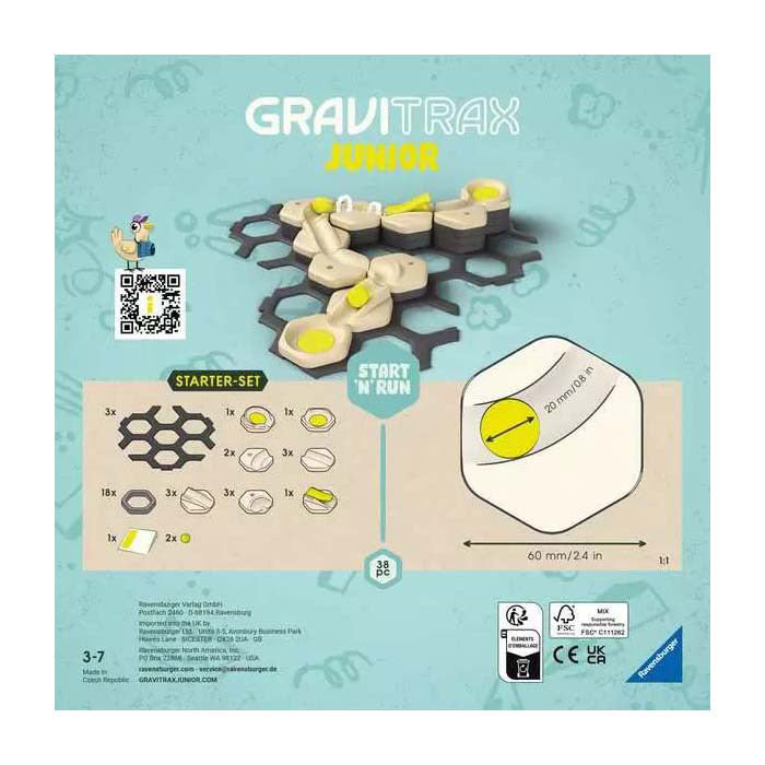 Ravensburger Gravitrax Junior Starter stellte meinen Start und Lauf