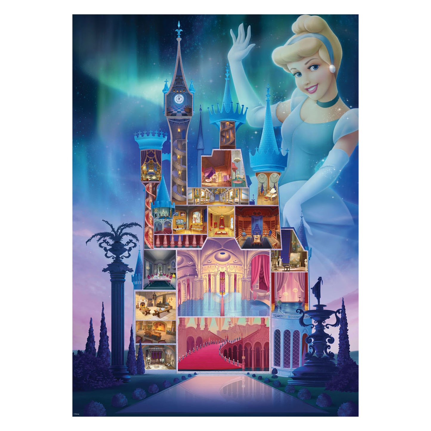 Ravensburger Castles Cinderella Puzzle, 1000st.