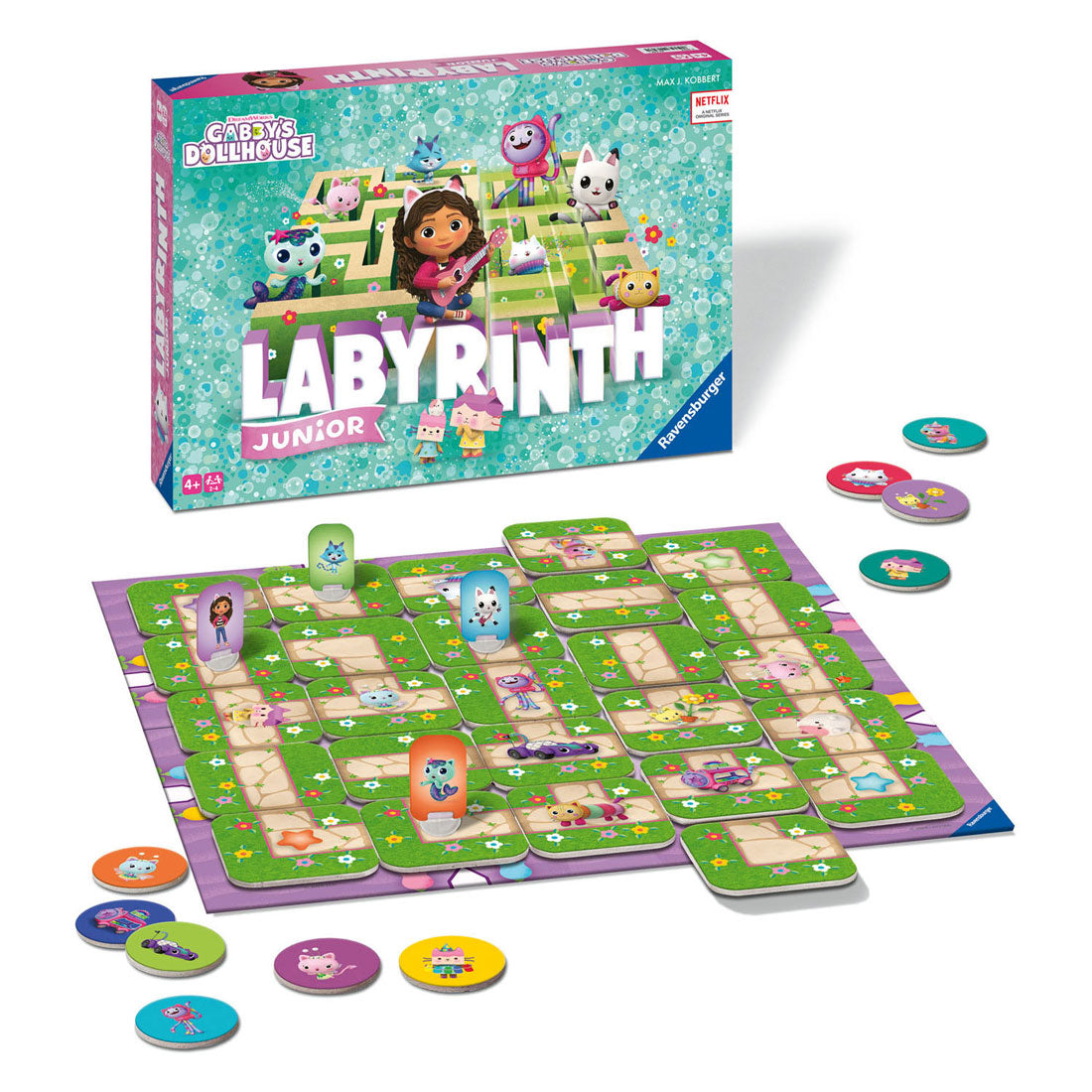 Ravensburger Gabbys Puppenhaus Junior Laybrinth Brettspiel