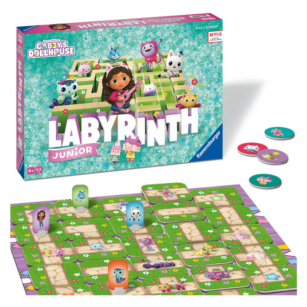 Ravensburger Gabbys Puppenhaus Junior Laybrinth Brettspiel