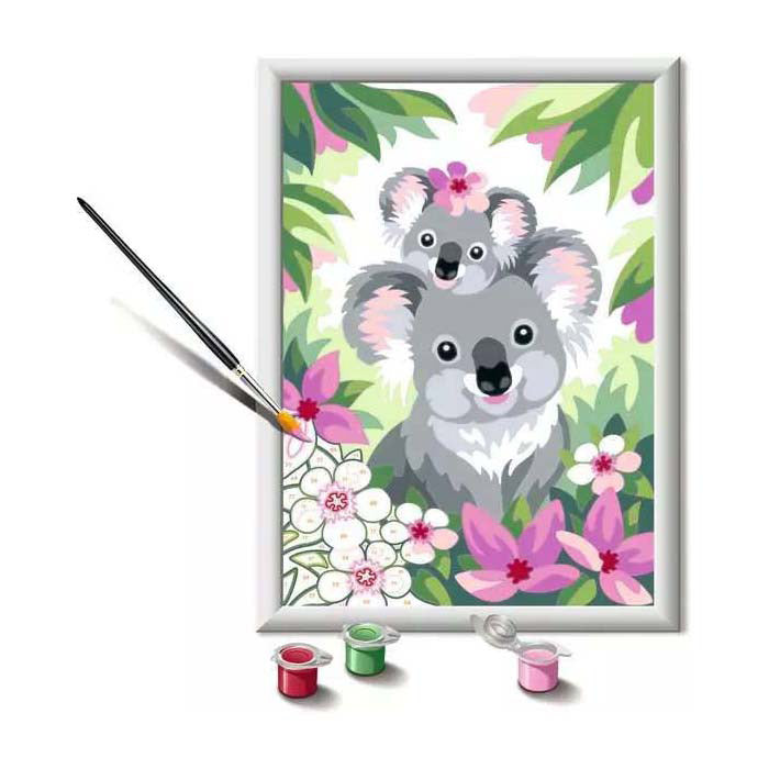 Ravensburger Kreart Gemälde bei Nummer Koala Schatjes