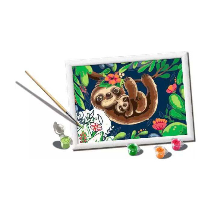 Ravensburger Kreart Gemälde auf Nummer süße Faultiere