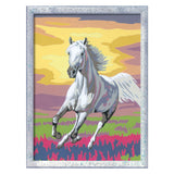 Ravensburger Kreart Gemälde auf Number Horse bei Sonnenuntergang - afbeelding 2
