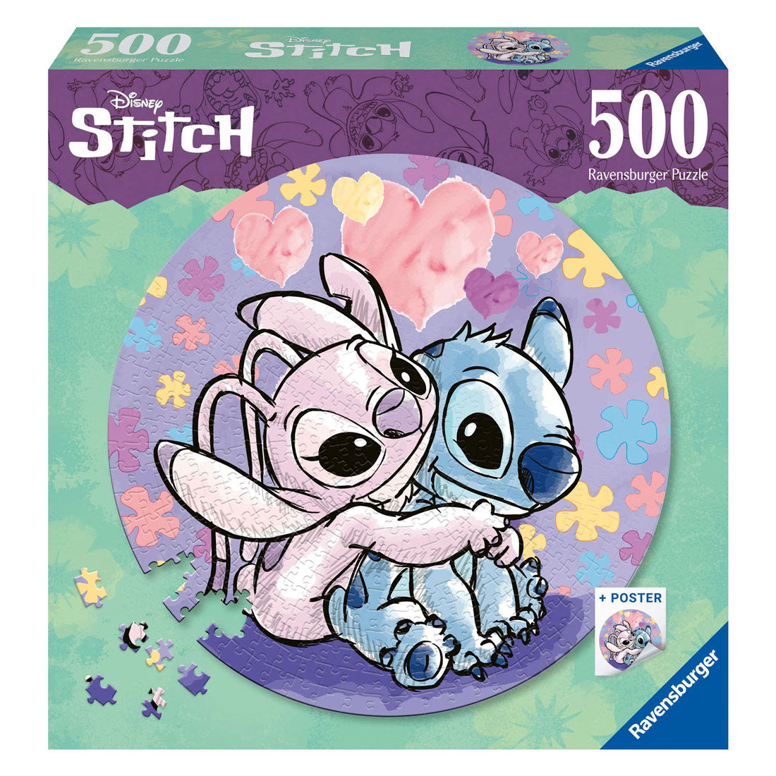 Ravensburger Jigsaw Puzzle um Stich, 500st.