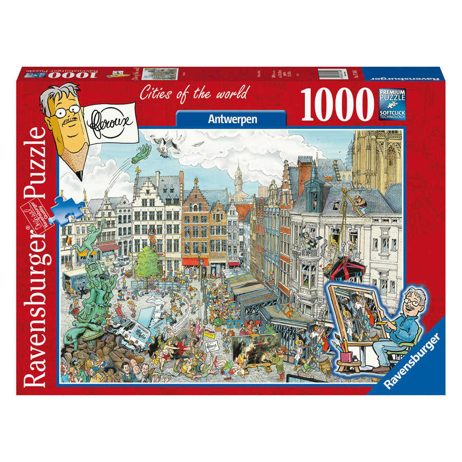 Ravensburger Jigsaw Puzzle Ferroux Antwerpen, 1000st.