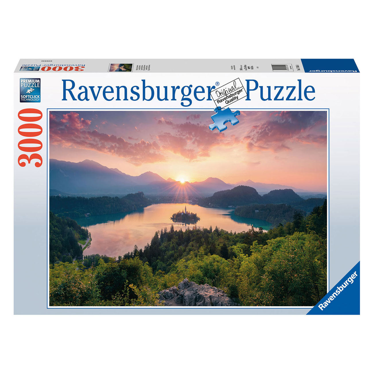 Ravensburger Jigsaw Puzzle Meer Van Bett Slowenien, 3000st.