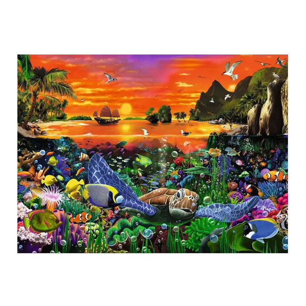 Ravensburger Jigsaw Puzzle Turtle im Riff, 500st.