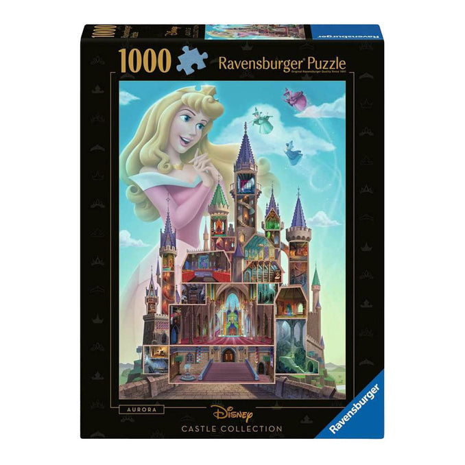 Ravensburger Jigsaw Puzzle Burgen Aurora, 1000st.