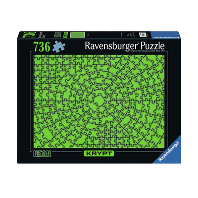 Ravensburger Jigsaw Puzzle Krypt Neon Green, 736st.