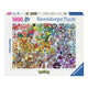 Ravensburger Puzzle Charaktere, 1000st.