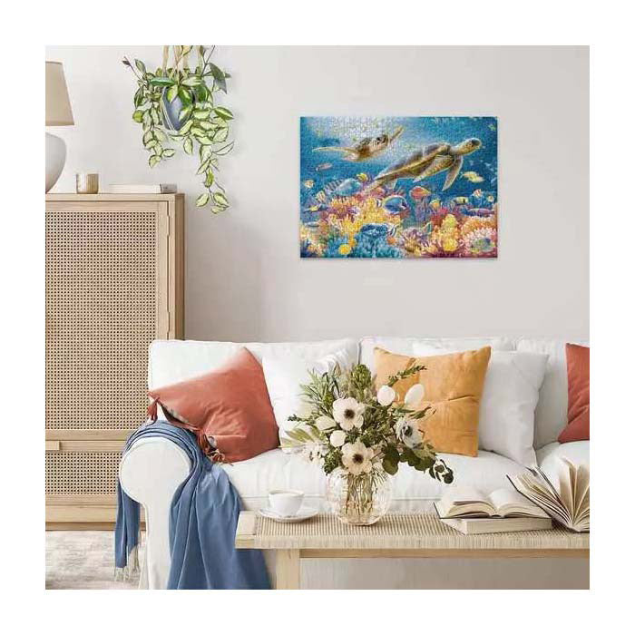 Ravensburger Jigsaw Puzzle Blue Underwater World, 1000st.