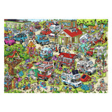Ravensburger Jigsaw Puzzle Holiday Resort 1: Der Campingplatz, 1000st. - afbeelding 2