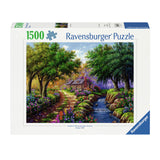 Ravensburger Jigsaw Puzzle Cottage am Fluss, 1500st. - afbeelding 1