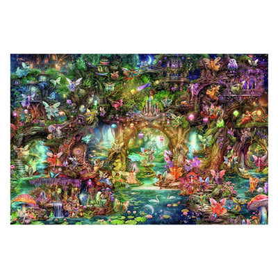 Ravensburger Jigsaw Puzzle, das die Welt des Feen versteckte, 4000st.