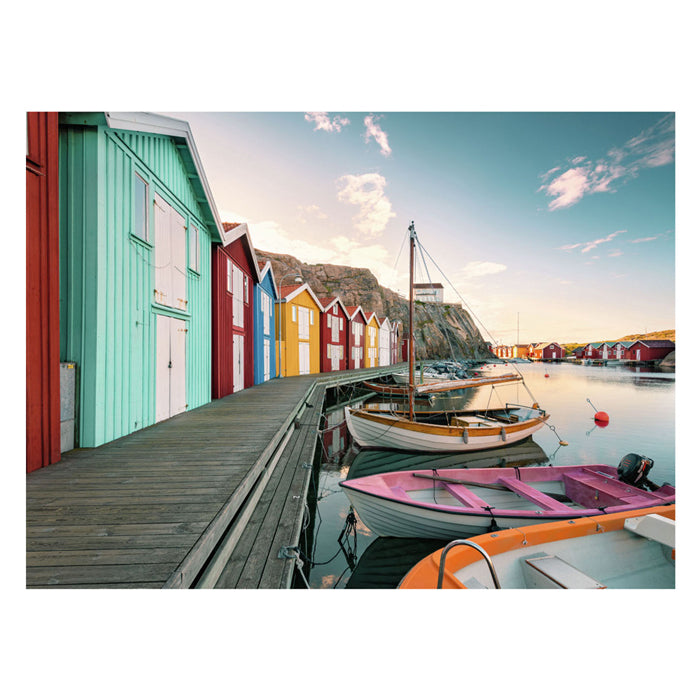 Ravensburger Jigsaw Puzzle Bootshause in Smogen, Schweden, 500st.