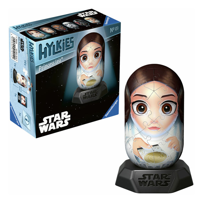 Ravensburger 3D -Puzzle Hylkies Star Wars Leia, 54st.