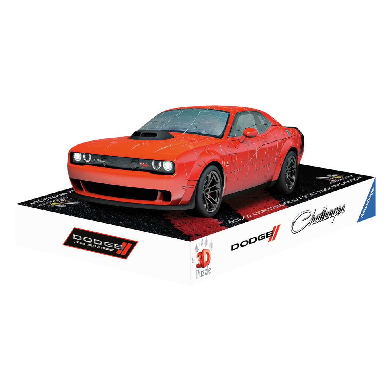 Ravensburger 3D -Puzzle Dodge Chall.r T Scat Pack, 108st.