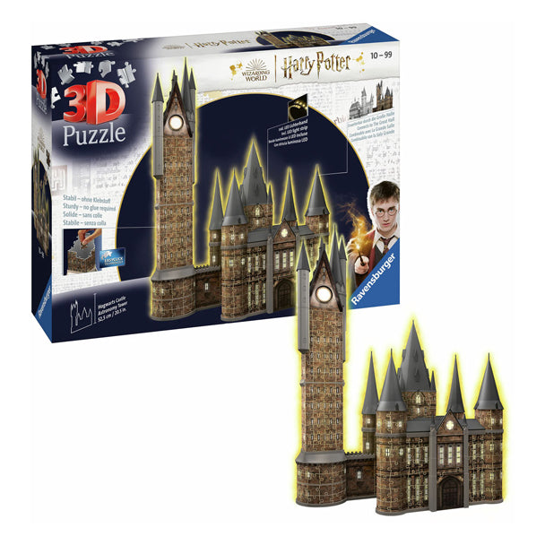 Ravensburger 3D -Puzzle Hogwarts Astronomy Tower (Nachtausgabe), 540st.
