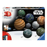 Ravensburger 3D -Puzzle Star Wars Planet der Galaxie, 531st. - afbeelding 1