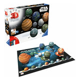 Ravensburger 3D -Puzzle Star Wars Planet der Galaxie, 531st. - afbeelding 2