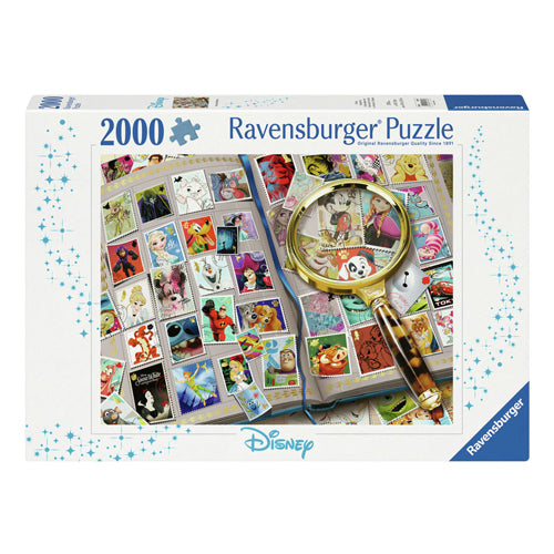 Ravensburger Jigsaw Puzzle meine schönsten Briefmarken, 2000st.