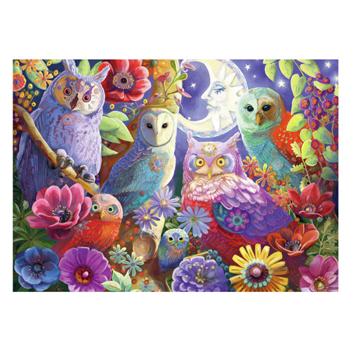 Ravensburger Jigsaw Puzzle schöne Nachteulen, 300st.
