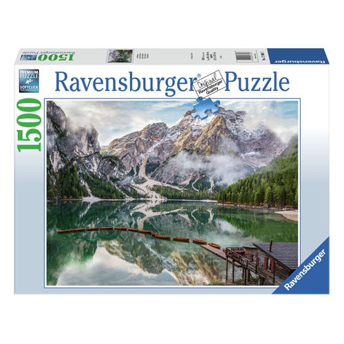 Ravensburger Jigsaw Puzzle Italienische Landschaften Lake Braies, 1500st.