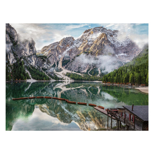 Ravensburger Jigsaw Puzzle Italienische Landschaften Lake Braies, 1500st.