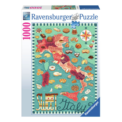 Ravensburger Jigsaw Puzzle Ordner von Italien süß, 1000st.