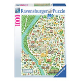 Ravensburger Jigsaw Puzzle Ordner oder Sevilla, 1000st. - afbeelding 1