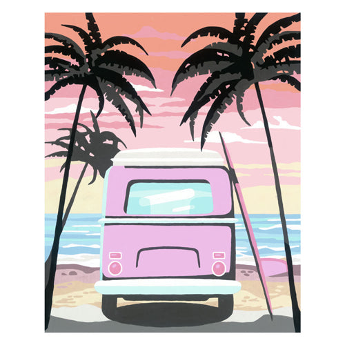 Ravensburger Kreart Gemälde von Song Beach Life