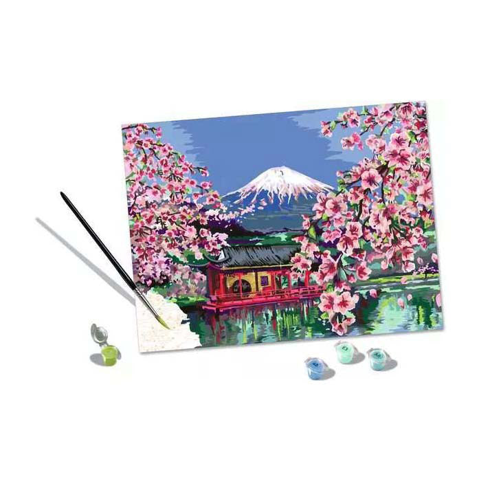 Ravensburger Kreart Gemälde auf Song Japanische Kirschblüte