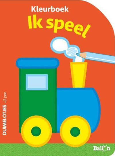 Thumbelots spiele ich Malbuch -Buch
